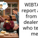 WIBTA if I report a guy from the dealership who texted me?