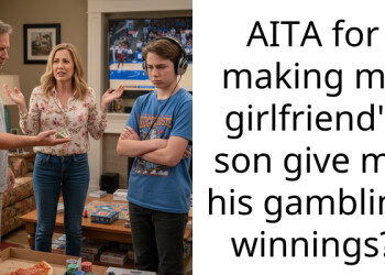 AITA for making my girlfriend’s son give me his gambling winnings?