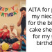 Redditor Gives Niece $50 For Baking A Birthday Cake, Niece Gets Grounded By Her Dad Who Believes Family Favors Shouldn’t Be Paid For