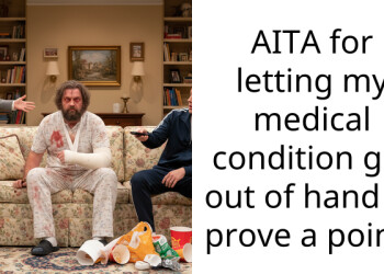 AITA for letting my medical condition get out of hand to prove a point?