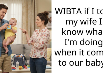 WIBTA if I told my wife I know what I’m doing when it comes to our baby?