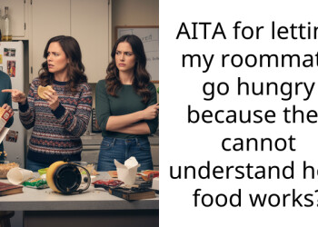 Woman Refuses To Share Food With Hungry Roommate Because She Has A History Of Throwing Away Food