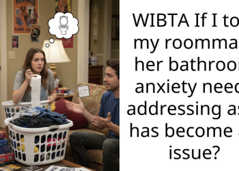 WIBTA If I told my roommate her bathroom anxiety needs addressing as it has become an issue?