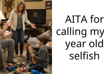 AITA for calling my 8 year old selfish