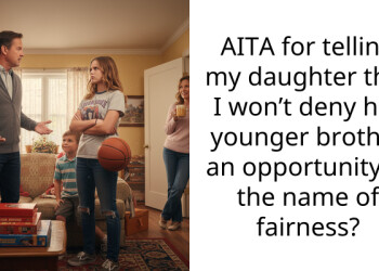 AITA for telling my daughter that I won’t deny her younger brother an opportunity in the name of fairness?