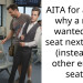 AITA for asking why a man wanted the seat next to me (instead of other empty seats)