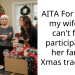 AITA For telling my wife we can’t fully participate in her family Xmas traditions