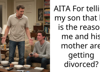 Harsh Father Tells His 12-Year-Old Son That He Caused Their Divorce, Thinks It Was Justified