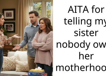 AITA for telling my sister nobody owes her motherhood?