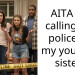 AITA for calling the police on my younger sister?