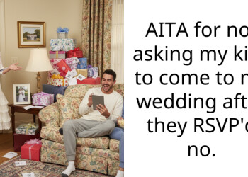 AITA for not asking my kids to come to my wedding after they RSVP’d no.