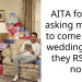 AITA for not asking my kids to come to my wedding after they RSVP’d no.