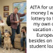 AITA for using the money I won in a lottery to finance my own dream vacation across Europe/Asia besides on my kid’s student loan debt?