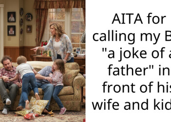 AITA for calling my BIL “a joke of a father” in front of his wife and kids?