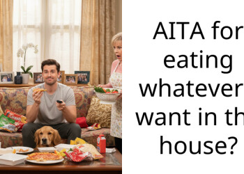 AITA for eating whatever I want in the house?