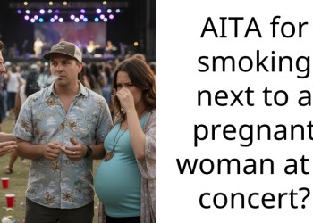 Woman Sits Next To A Pregnant Lady At A Concert, Then Whips Out A Joint To Smoke Near Her
