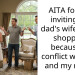 AITA for not inviting my dad’s wife bridal shopping because of conflict with her and my mom?