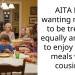 AITA For wanting my son to be treated equally and able to enjoy family meals with cousins?