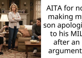 AITA for not making my son apologize to his MIL after an argument?