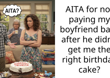 AITA for not paying my boyfriend back after he didn’t get me the right birthday cake?