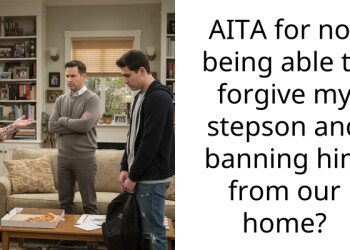 AITA for not being able to forgive my stepson and banning him from our home?