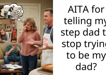 AITA for telling my step dad to stop trying to be my dad?
