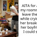 College Student Asks Roommate To Go Cry Somewhere Else So She Can Sleep