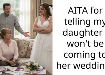AITA for telling my daughter I won’t be coming to her wedding?