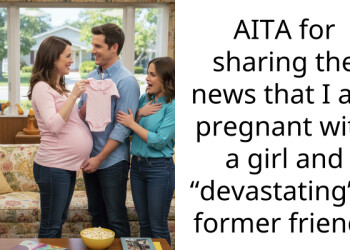 AITA for sharing the news that I am pregnant with a girl and “devastating” a former friend?
