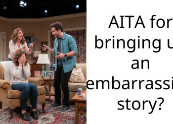 AITA for bringing up an embarra*sing story?