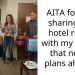 AITA for not sharing my hotel room with my family that never plans ahead?