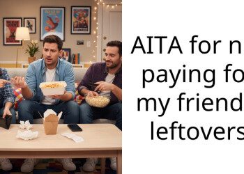 AITA for not paying for my friend’s leftovers