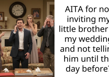 AITA for not inviting my little brother to my wedding and not telling him until the day before?