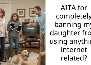 AITA for completely banning my daughter from using anything internet related?