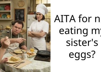 AITA for not eating my sister’s eggs?