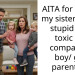 AITA for telling my sister she is stupid and toxic for comparing boy/ girl parenting