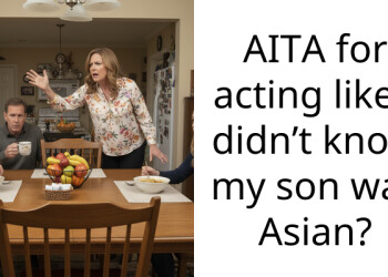 AITA for acting like I didn’t know my son was Asian?