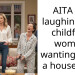 AITA for laughing at a childfree woman wanting to be a housewife?