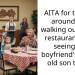 AITA for turning around and walking out of the restaurant after seeing my boyfriend’s 2 year old son there?