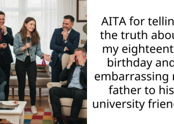 Man Tells The Truth About How He Was Kicked Out On His Eighteenth Birthday And Embarra*ses His Father In Front Of Friends