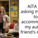 AITA for asking my wife to accommodate my autistic friend’s needs?