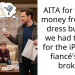 AITA for taking money from the dress budget we had to pay for the iPad my fiancé’s kid broke?