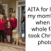 AITA for leaving my mom’s early when her whole family took Christmas photos?