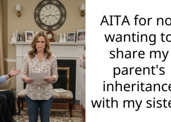 AITA for not wanting to share my parent’s inheritance with my sister?