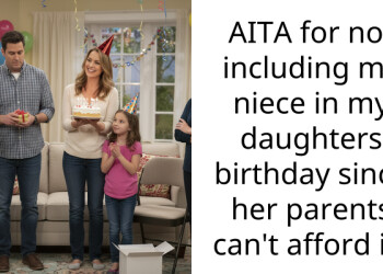 AITA for not including my niece in my daughters birthday since her parents can’t afford it?