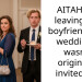 AITAH for leaving my boyfriend at a wedding I wasn’t originally invited to?