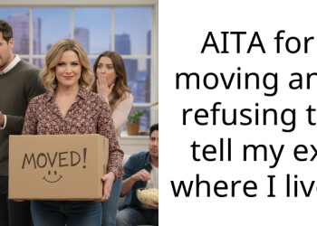 AITA for moving and refusing to tell my ex where I live?