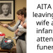AITA for leaving my wife and infant to attend a funeral?