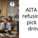 AITA for refusing to pick up drinks
