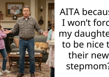 AITA because I won’t force my daughters to be nice to their new stepmom?